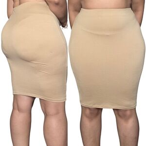 ☆Fashion Nova Tan Bodycon Skirt☆